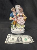 Occupied Japan Tabletop Lord & Lady Bud Vase