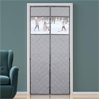 NEW $75 Insulated Door Curtain