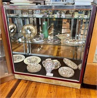 Glass Display Case - Contents Not Included