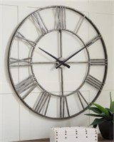 Ashley Paquita Wall Clock W/ Roman Numerals