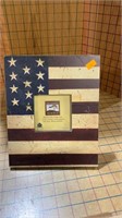 American flag picture frame