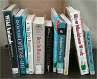 Box-Books On Collecting, Medical, Animals, & More
