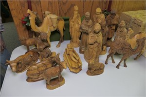 Olive Wood Nativity Set (Bought in Israel)