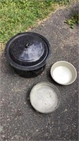 Canning pot, cake pans