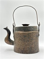 Vintage Rustic Copper Kettle