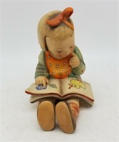 Hummel Book Worm Girl Porcelain Figurine