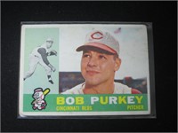 1960 TOPPS #4 BOB PURKEY CINCINNATI REDS