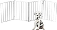 Pet Gate - 4-panel Indoor Foldable Dog Fence For