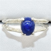 $150 Silver Lapis Lazuli(1.5ct) Ring