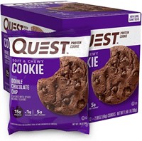 Double Chocolate Chip Protein Cookie 12ct