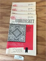 Lot of 4 - 1958 The Workbasket Magazines