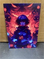 Demonic Girl 6x8 inch acrylic print ,some are