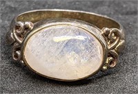 Sterling Silver Moonstone Fashion Ring