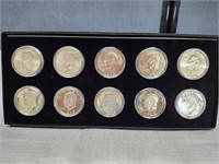 Set of Eisenhower $1 Coins 10 coins total