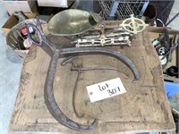 Vintage Scale & Tongs