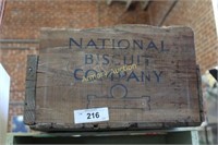 NATIONAL BISCUIT COMPANY CRATE - DAMAGE