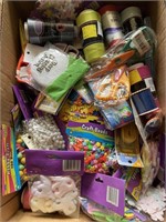 2 boxes of craft items