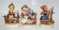 Three early German Hummel figurines