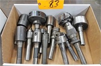 (14) #R-8 Tool Holders (Used with Bridgeport)