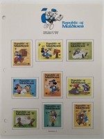 Mickey & Friends stamps. Republic of Maldives