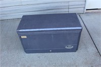 Metal tool box w/tools