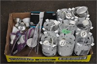 Pot lights, bulbs lot