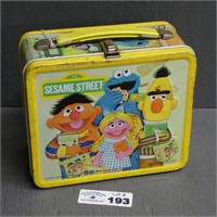 Early Sesame Street Metal Lunch Box & Thermos