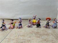 Lot of 8 Disney 'Figment' Figures.