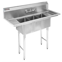 Stainless Steel Kitchen Sink with Faucet