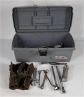 Flambeau Tool Box W/ Wrenches, Sockets