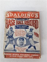 1921 Spalding Record Babe Ruth Sisler and Hornsby