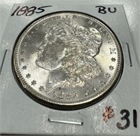 1885 Morgan Dollar - BU