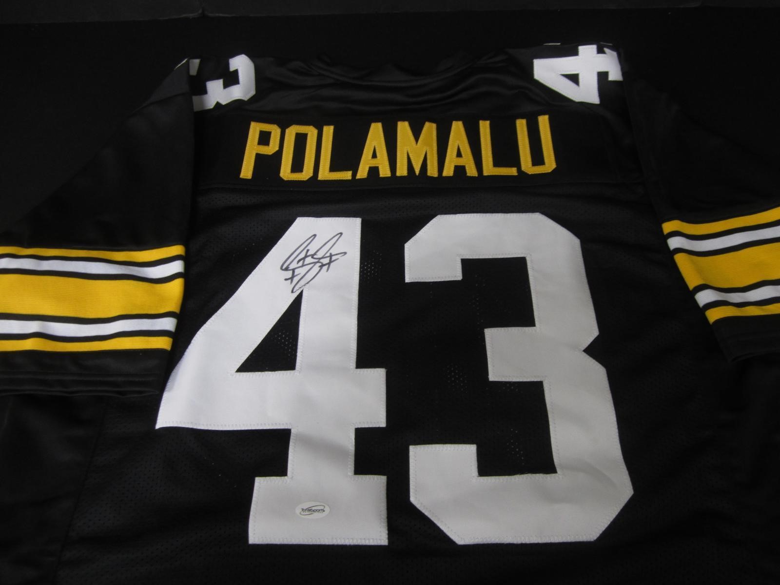 Troy Polamalu Signed Jersey TSE COA