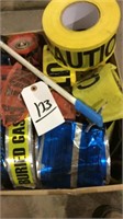 Lot mISC Caution Tape PLUS UNDERGROUND