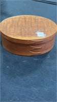 Oval Wood Shaker Box