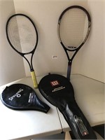 Wilson & Spaulding Tennis Rackets