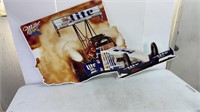 Metal Miller Lite Racing Sign