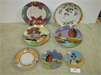 (7) Vintage Porcelain Lustreware Bowls up to 9.5"
