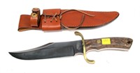 Boker bowie knife with 7 3/7" blade, 13" overall