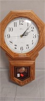 Wilton Wall Clock, Battery Operated,12 1/2" x 3