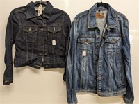 2 PC JEAN JACKETS