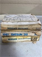 Service Manual 1992 Nissan truck, 1981 Datsun210,