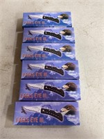 NIB Eagle Eye III pocket knives 6