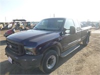 2001 Ford F250 Extra Cab Pickup Truck