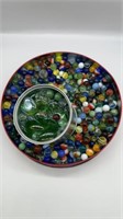 Large Tin of Marbles