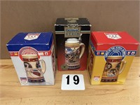 LOT OF 3 OLYMPIC STEINS