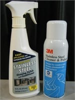 2 new stainless steel Cleaner & Polish