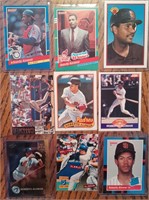 Sandy & Roberto Alomar Baseball Card Lot (x9)