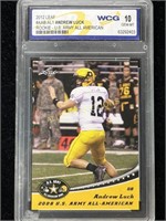 2012 LEAF ANDREW LUCK ROOKIE CARD (GRADED)