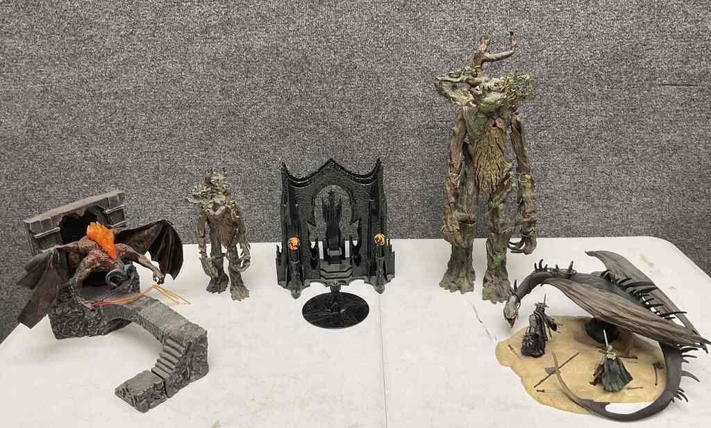 Five Lord of the Rings Figures